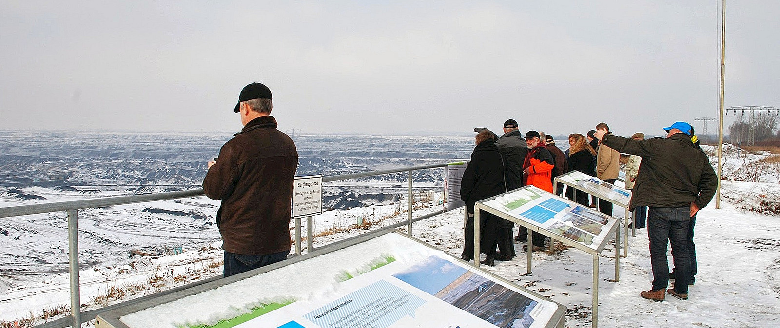 Tagebau Leipzig Besuch und Tour
