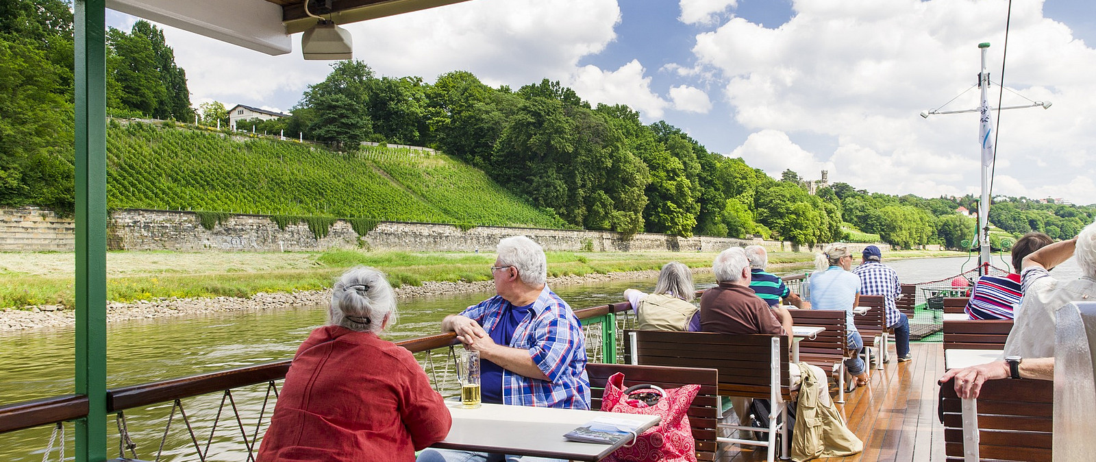Schifffahrt Teamreise Dresden