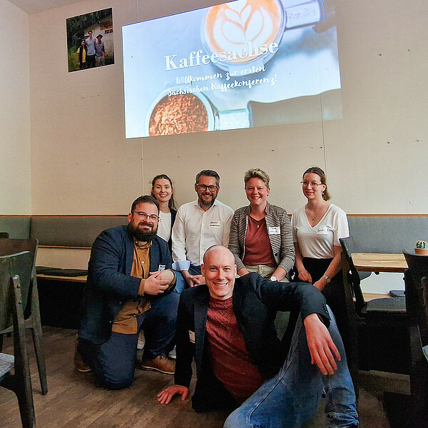 Gemeinsam bei der ersten Sächsischen Kaffeekonferenz in Leipzig