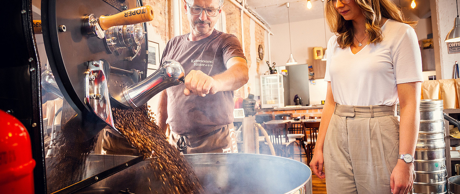 Teamausflug Kaffeerösterei Leipzig