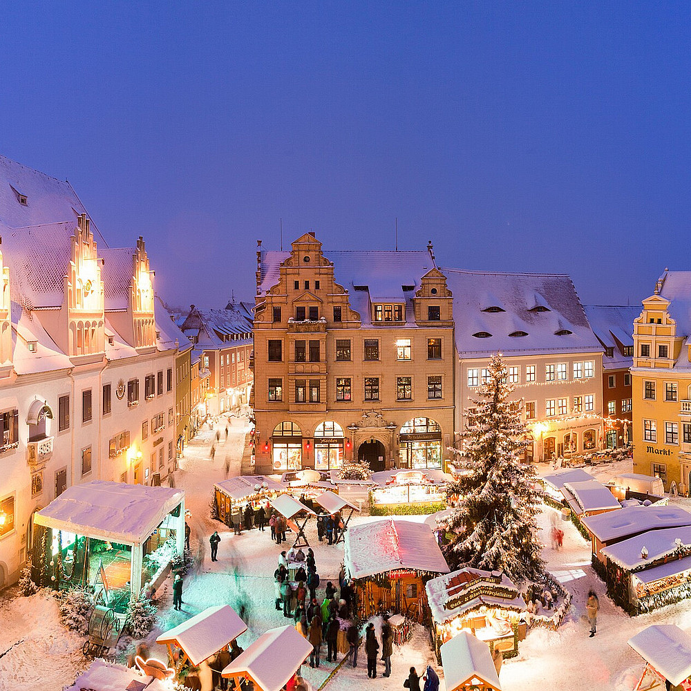 Erkunden Sie das lauschige Städtchen Meißen zur heimeligen Weihnachtszeit und lassen Sie den Zauber auf sich wirken!