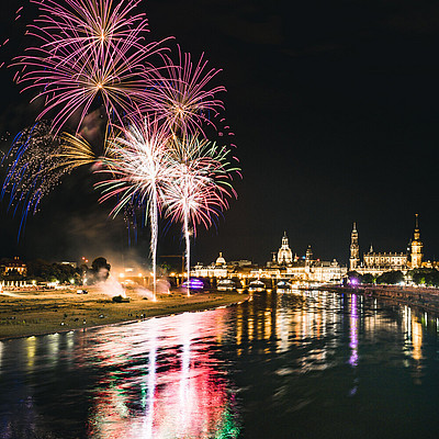 Famos, verrückt, außergewöhnlich - Silvester in Dresden