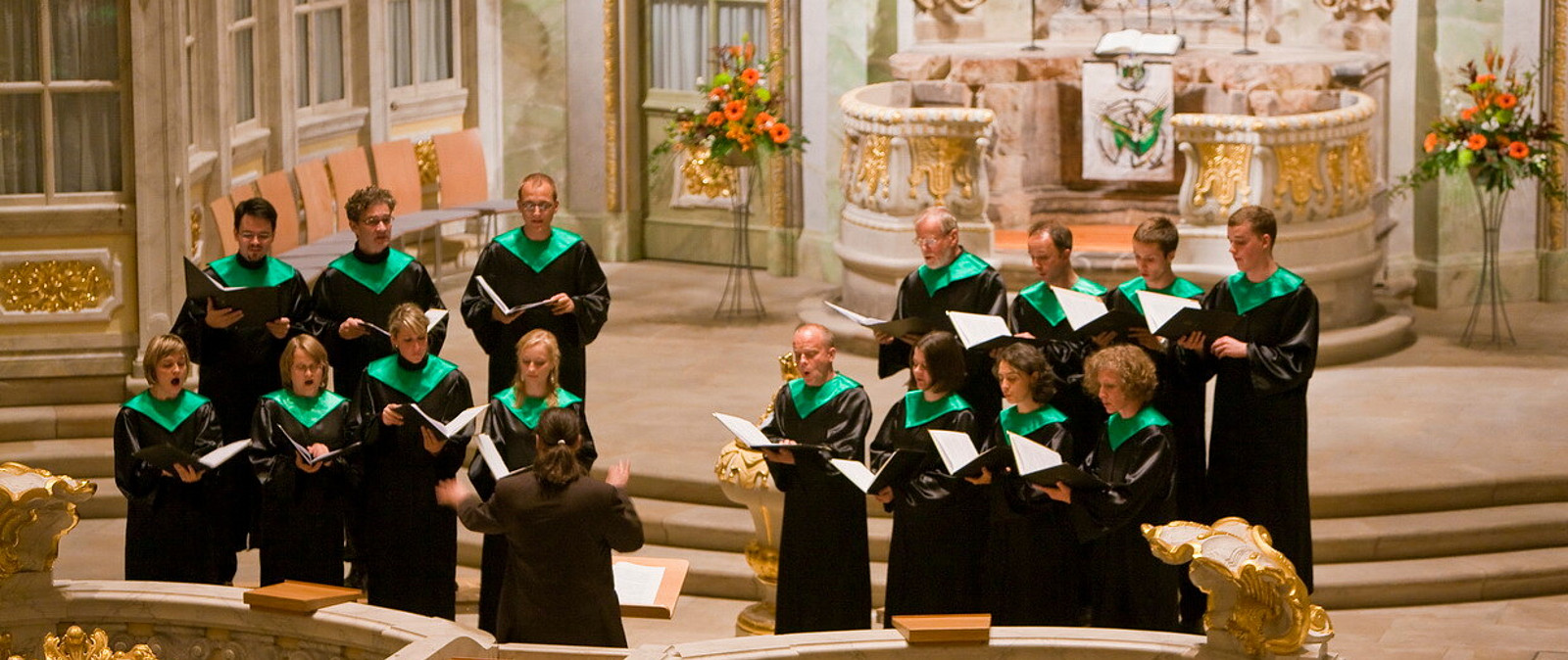 Frauenkirche Dresden zum Neujahrskonzert