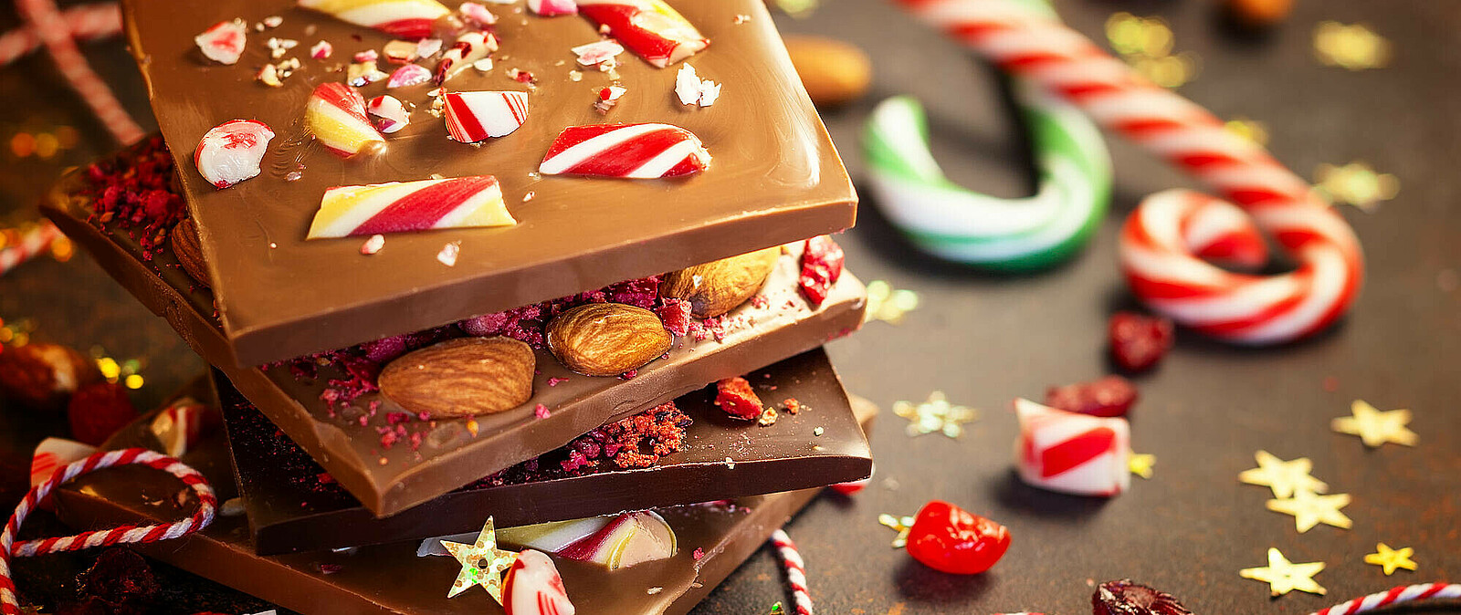 Schokoladenkurs in Dresden mit vielen Schokoladen und Pralinen - selbst hergestellt, zum Advent und in der Weihnachtszeit.