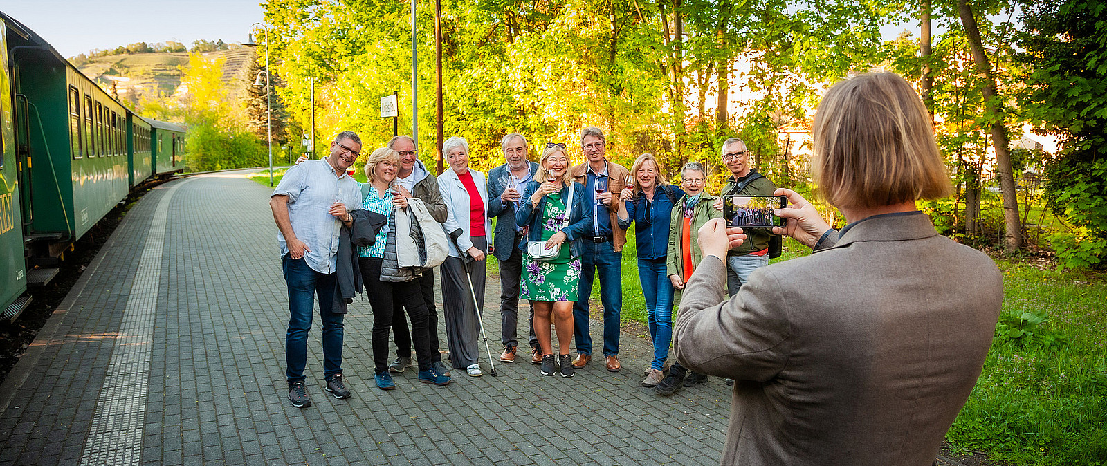 Gruppenausflug mit Weinprobe in Radebeul