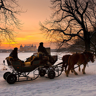 Winterzeit in Moritzburg