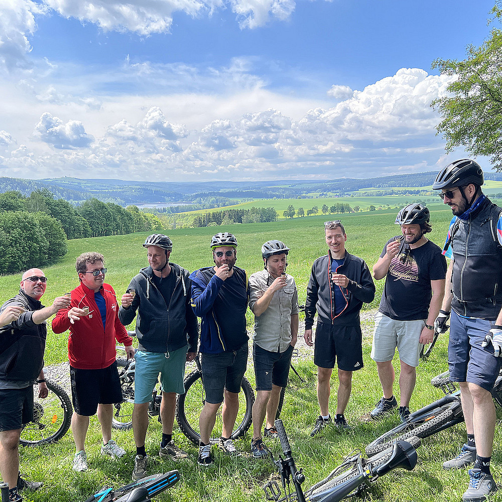 aktuve Teamreise entlang der Blockline