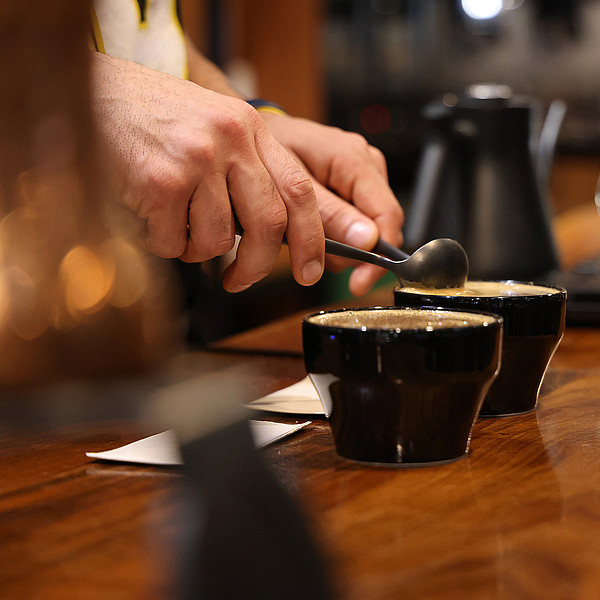 Kaffeeverkostung in Leipzig