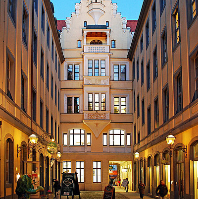 Leipzig von oben, von unten, von innen Leipzig von oben, von unten, von innen