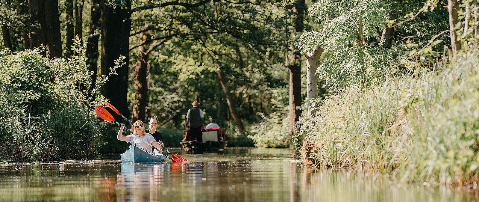 In Burg begrüßen Sie unsere Guides und geben Ihnen Tipps zur Paddeltour