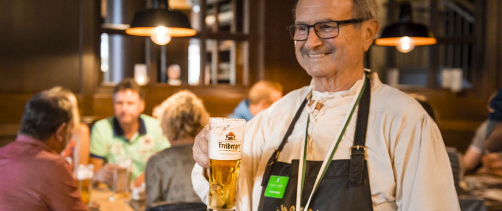 Mit Ankunft im Watzke oder im Freiberger Schankhaus genießen wir köstliche Freiberger Bierspezialitäten.